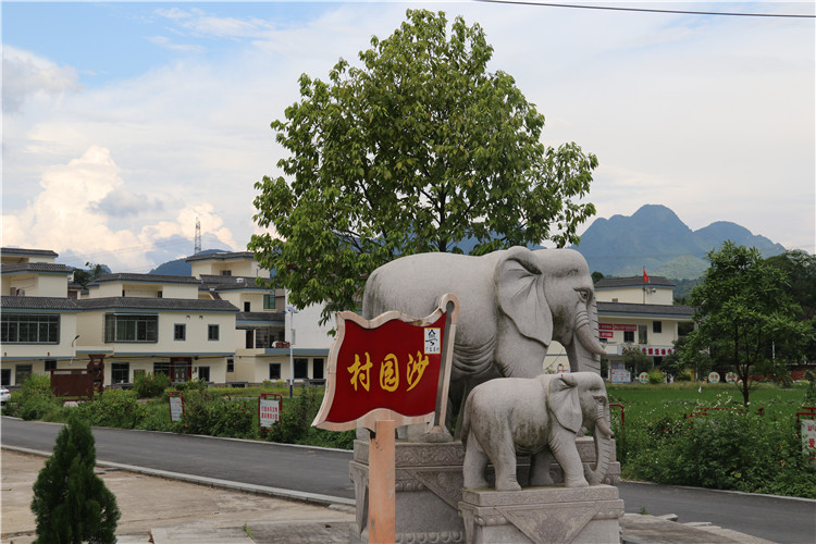 沙園村一景。（清遠(yuǎn)日報 特約通訊員張麗思 攝）.JPG
